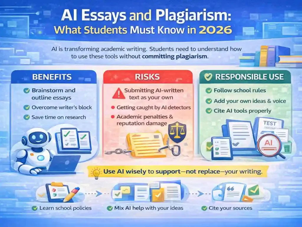 AI and Plagiarism Infographics