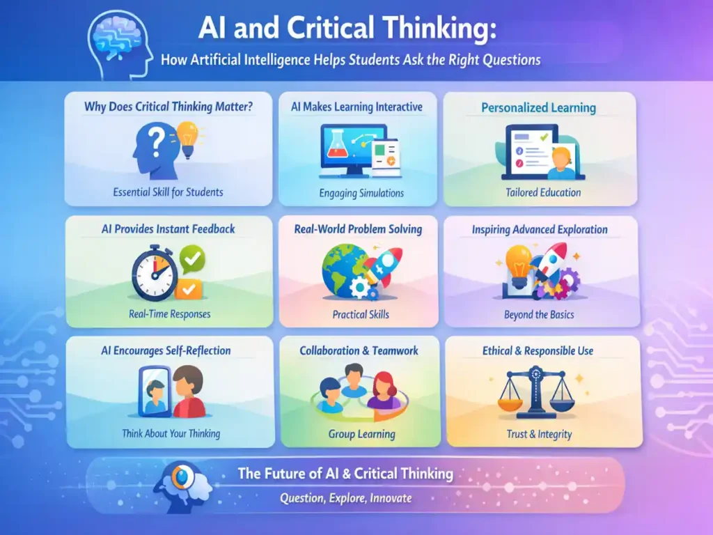 Infographics: AI and Critical Thinking