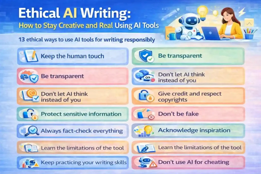 Infographics: Ethical AI Writing